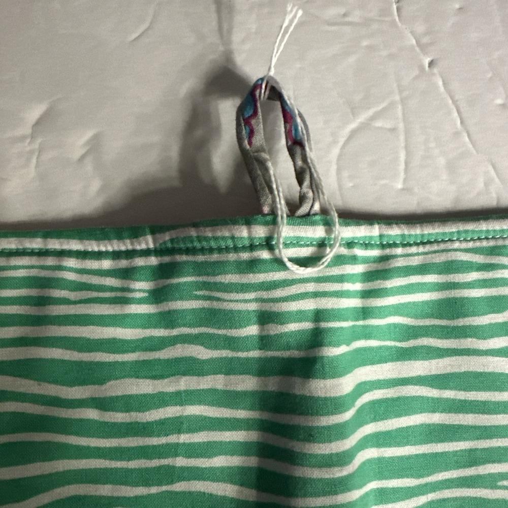 DOUBLE OVEN MIT POT HOLDER Pastel COLORS EXTRA LONG 35' Handmade - Picture 5 of 5